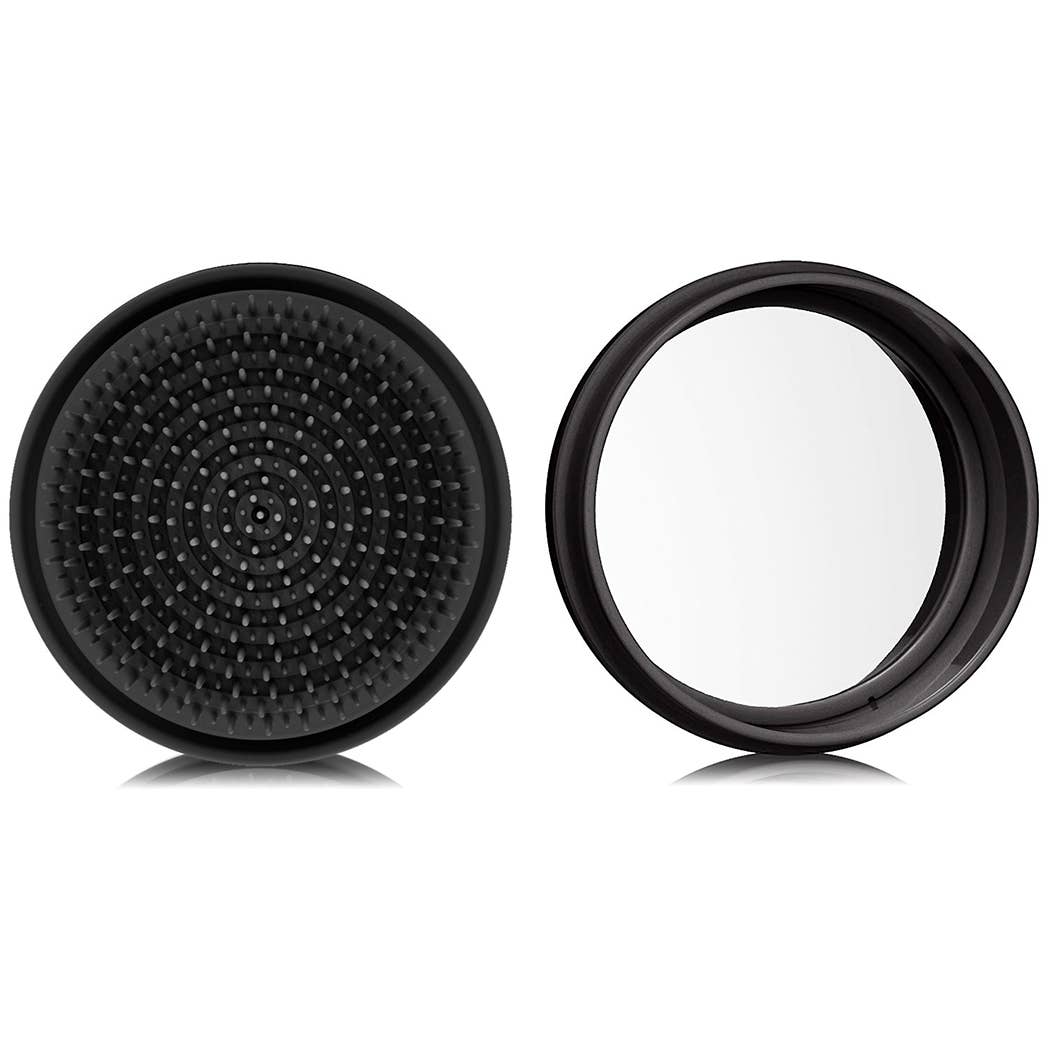 MACARON travel hairbrush black licorice