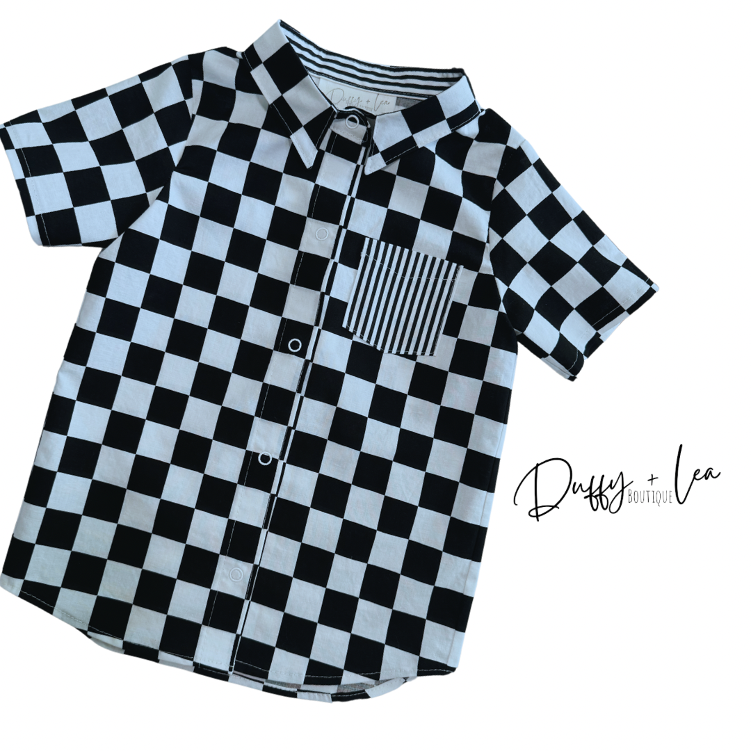 Checked Out - Boys Shirt