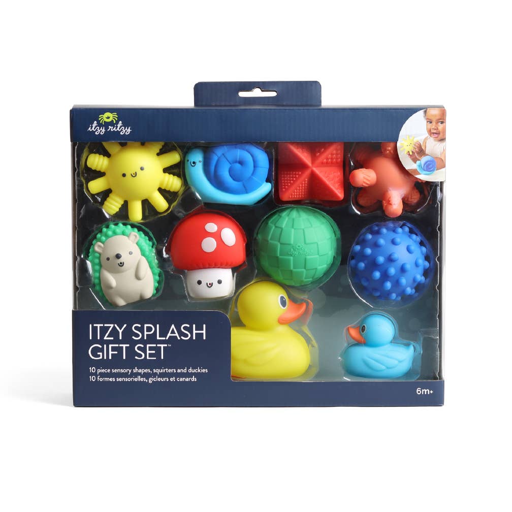 *NEW* Itzy Splash Gift Set™ Soft Bath + Water Toys