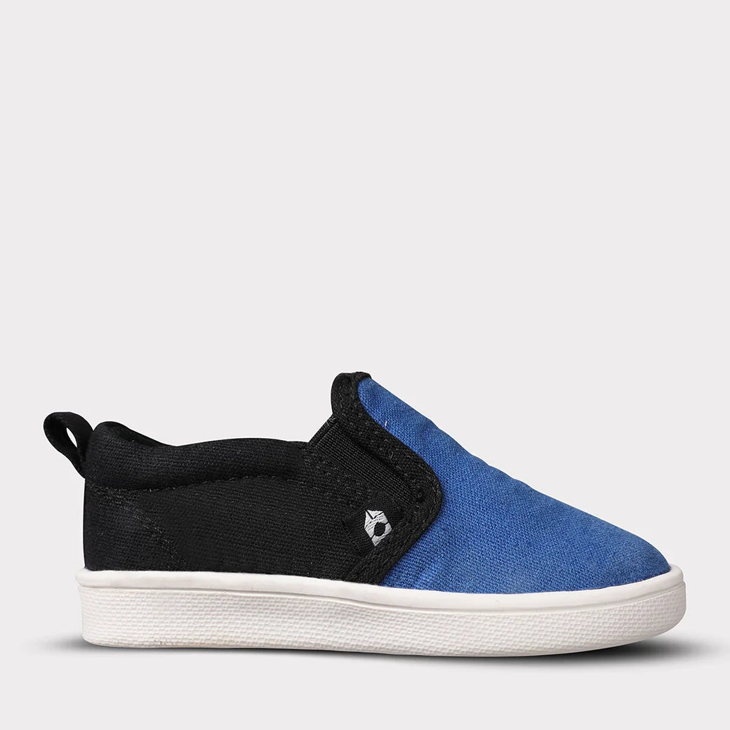 Rascal Hard Sole Boys Slip-On Crib Shoe