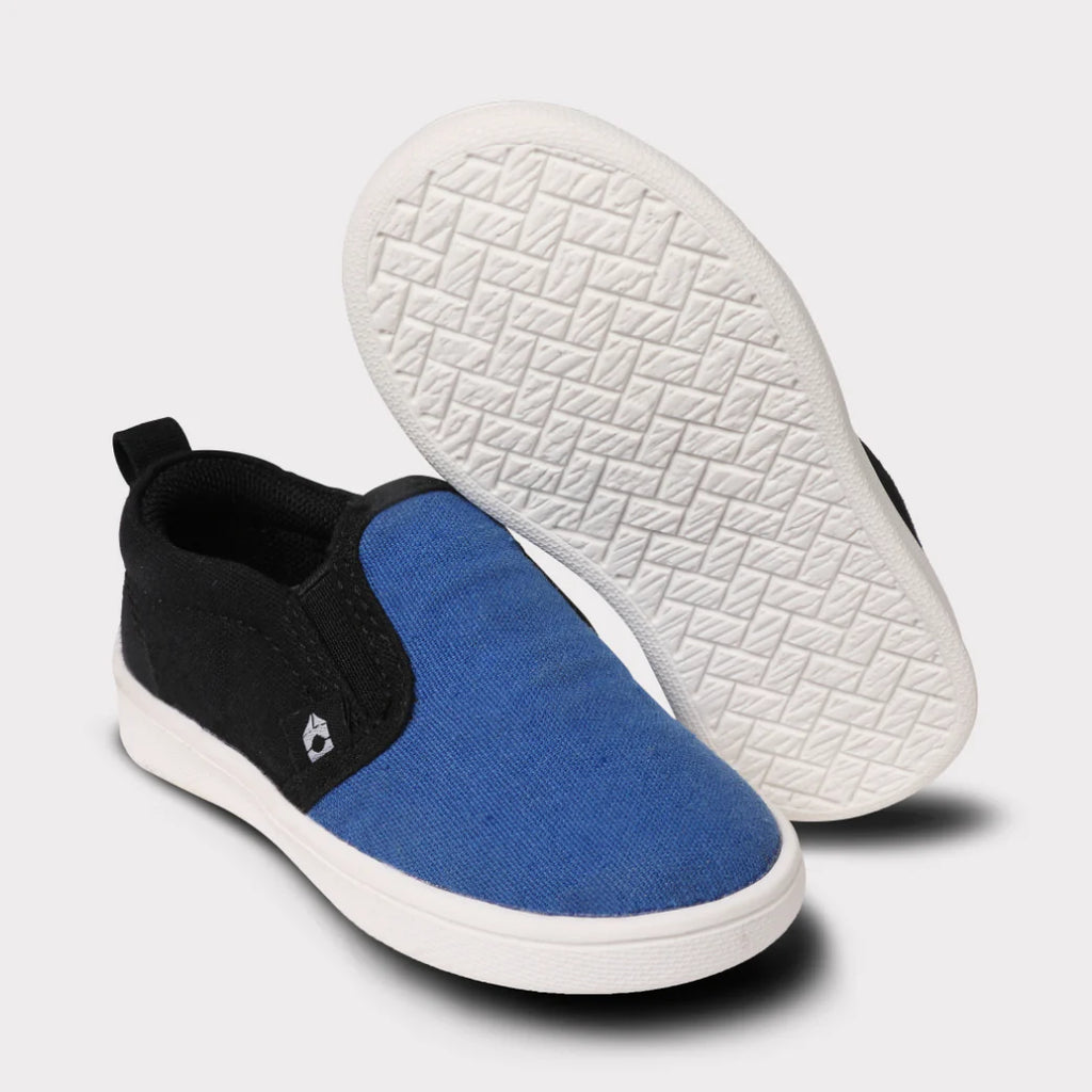 Rascal Hard Sole Boys Slip-On Crib Shoe