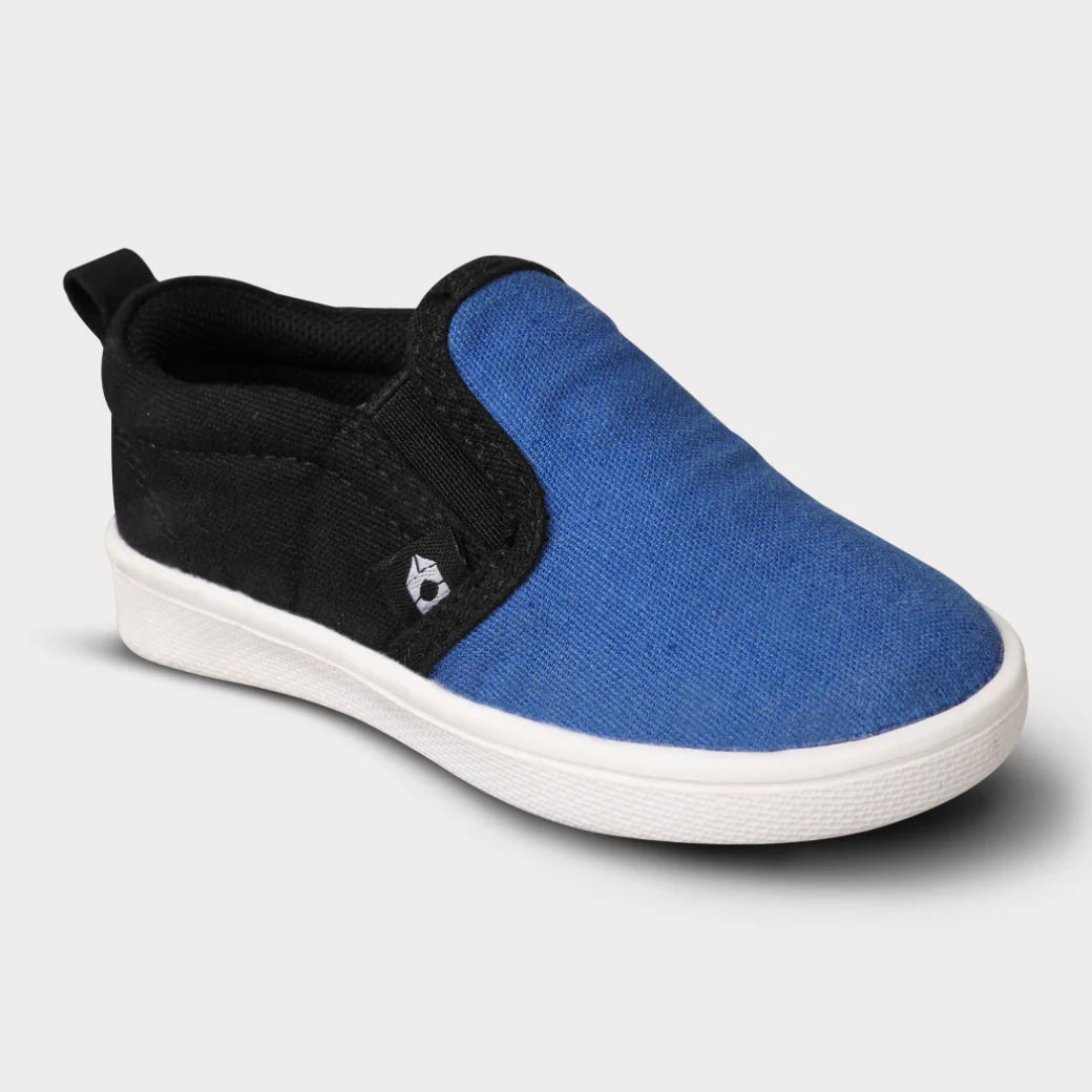Rascal Hard Sole Boys Slip-On Crib Shoe