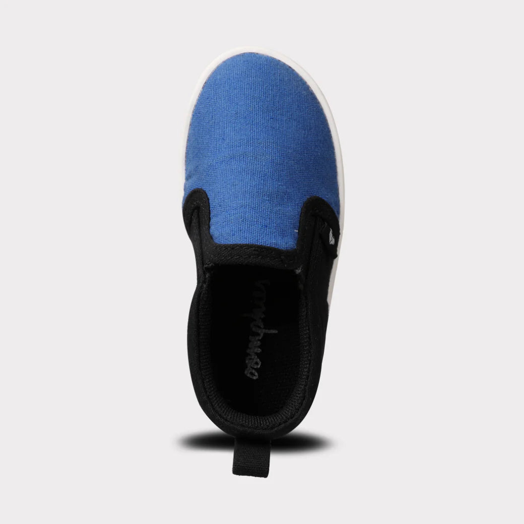 Rascal Hard Sole Boys Slip-On Crib Shoe