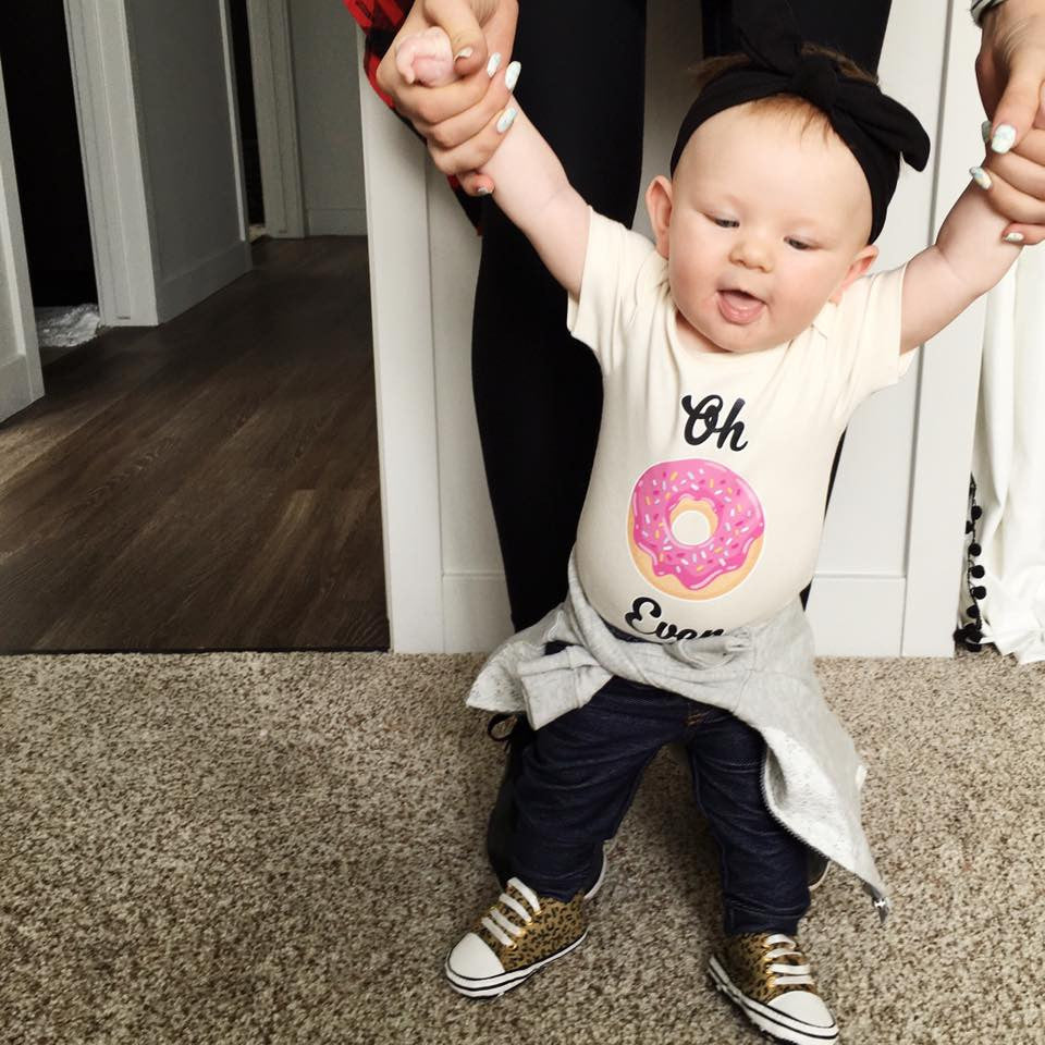 Oh Don't Even Donut Organic Baby Onesie®