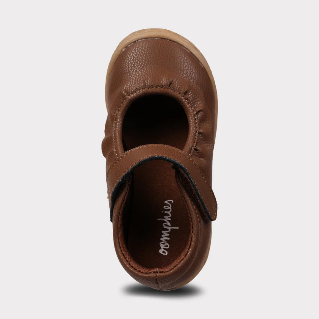 Amina Leather Girls Mary Jane Shoe