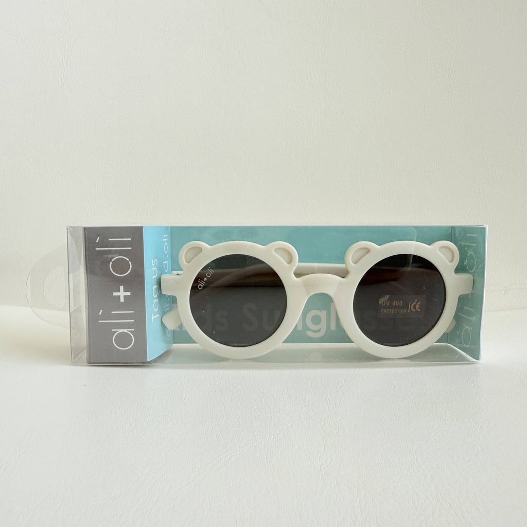 Kids Sunglasses Round (Bear Beige)