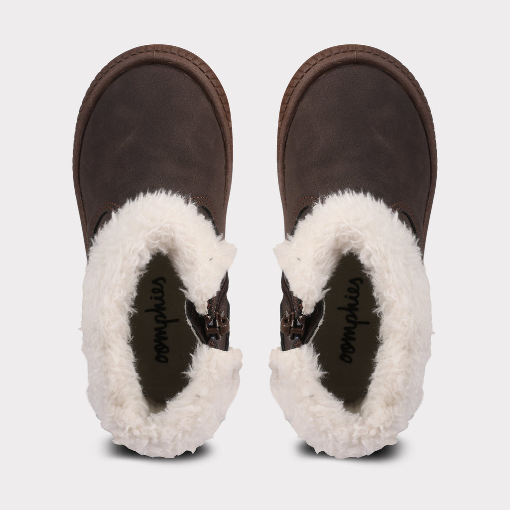 Winnie Girls Zip-Up Boot