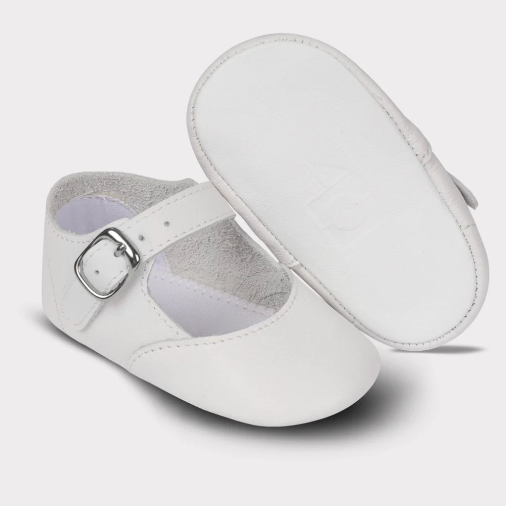 Darcy Girls Crib Hook & Loop Shoe