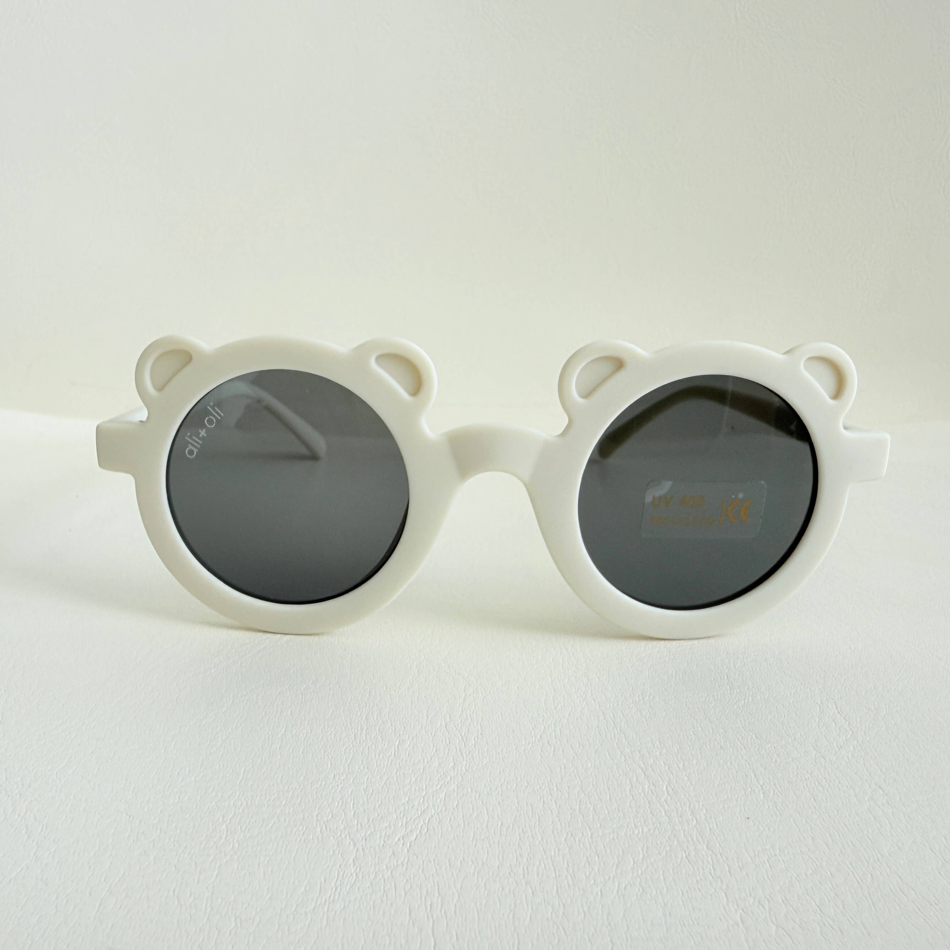 Kids Sunglasses Round (Bear Beige)