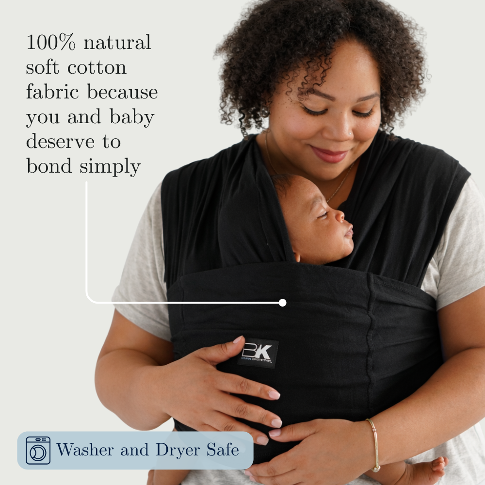Baby K'tan Breeze Baby Carrier | Black