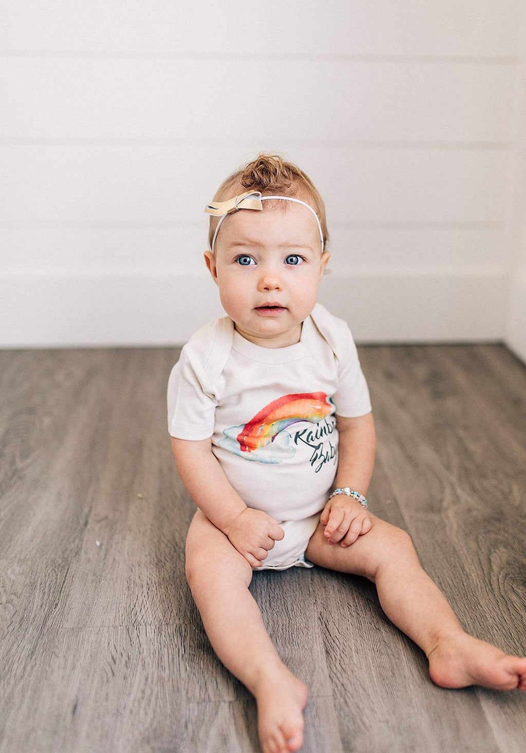 Rainbow Baby Lucky Charm Organic Baby Onesie®