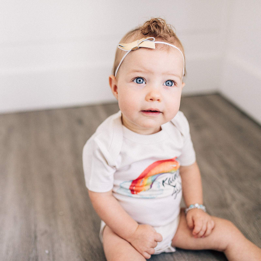 Rainbow Baby Lucky Charm Organic Baby Onesie®