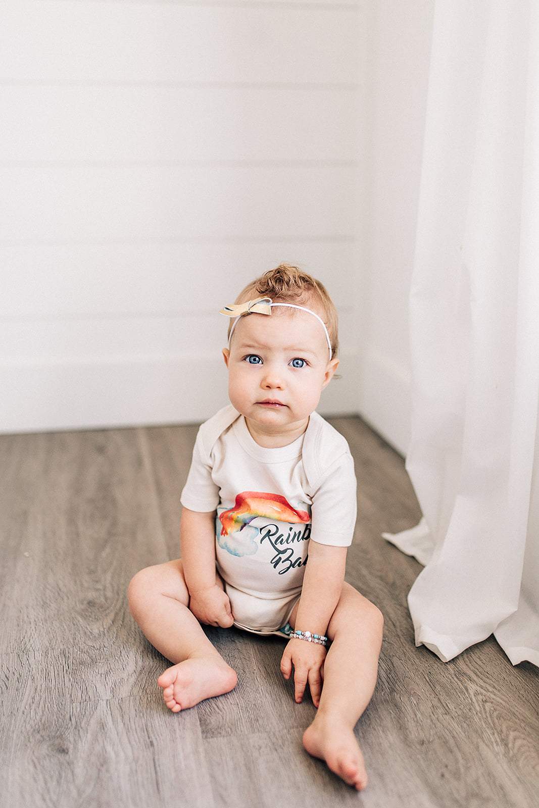 Rainbow Baby Lucky Charm Organic Baby Onesie®