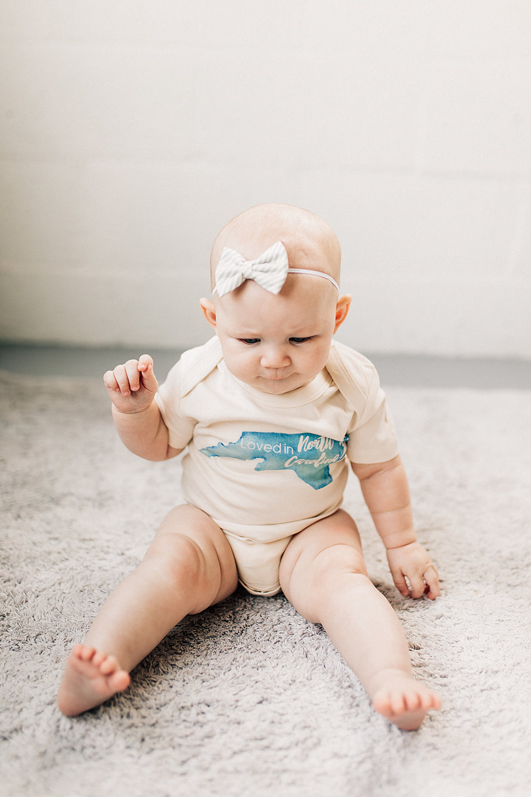 Loved in North Carolina Organic Baby Onesie®