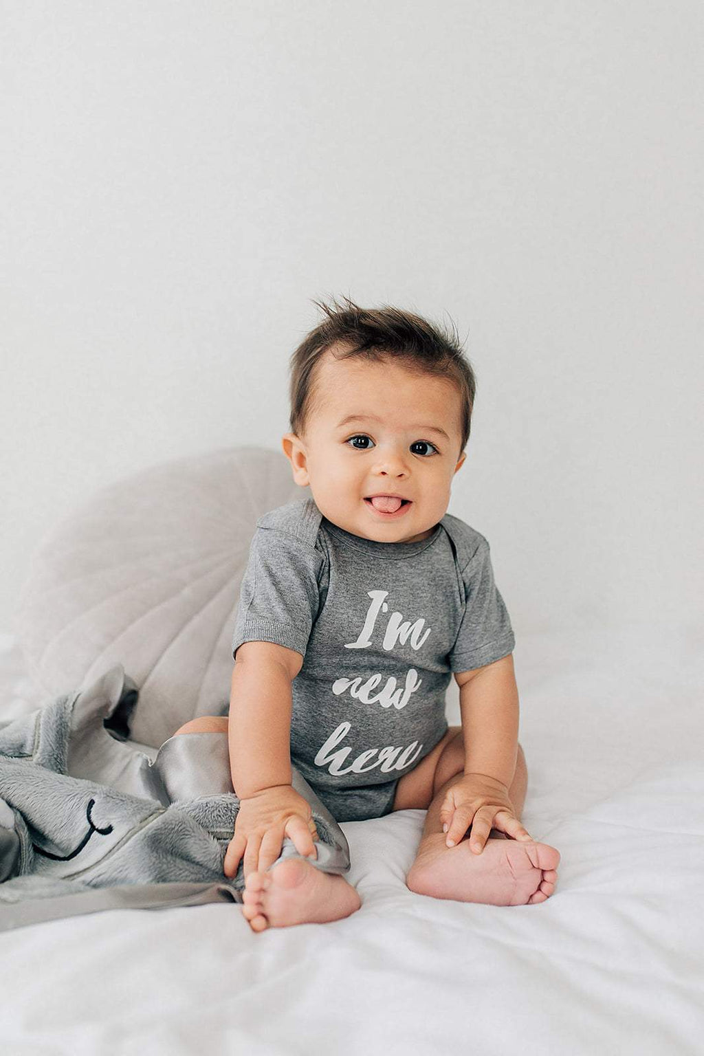 I'm New Here Organic Baby Onesie®