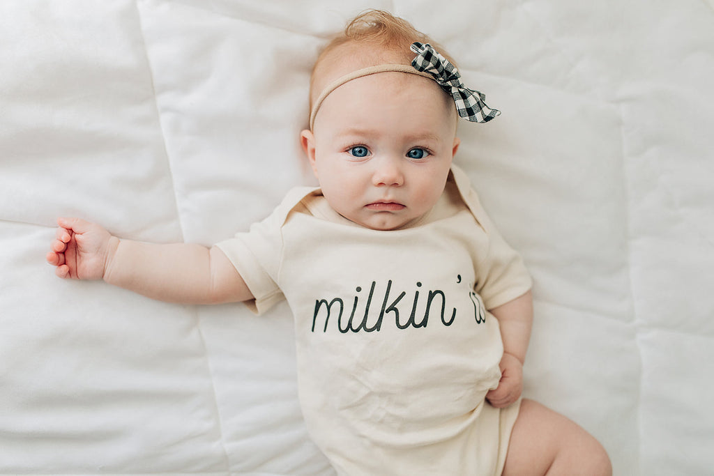 Milkin' It Organic Baby Onesie®