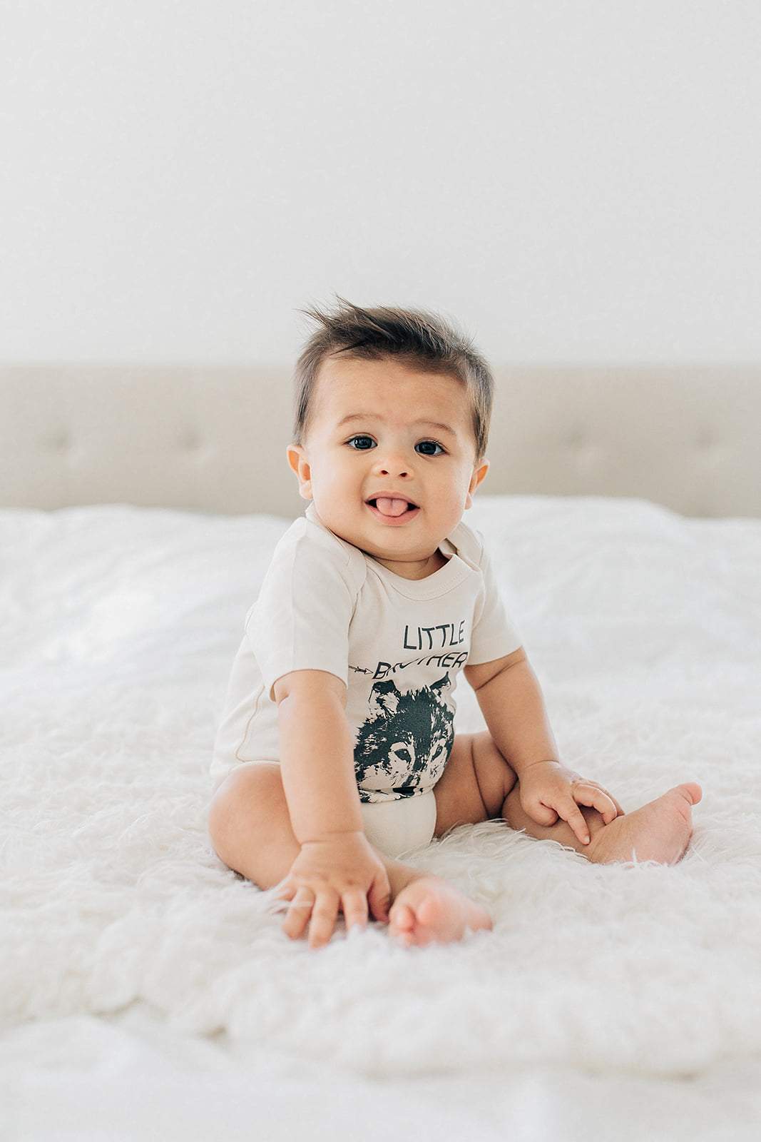 Little Brother Wolf Organic Baby Onesie®