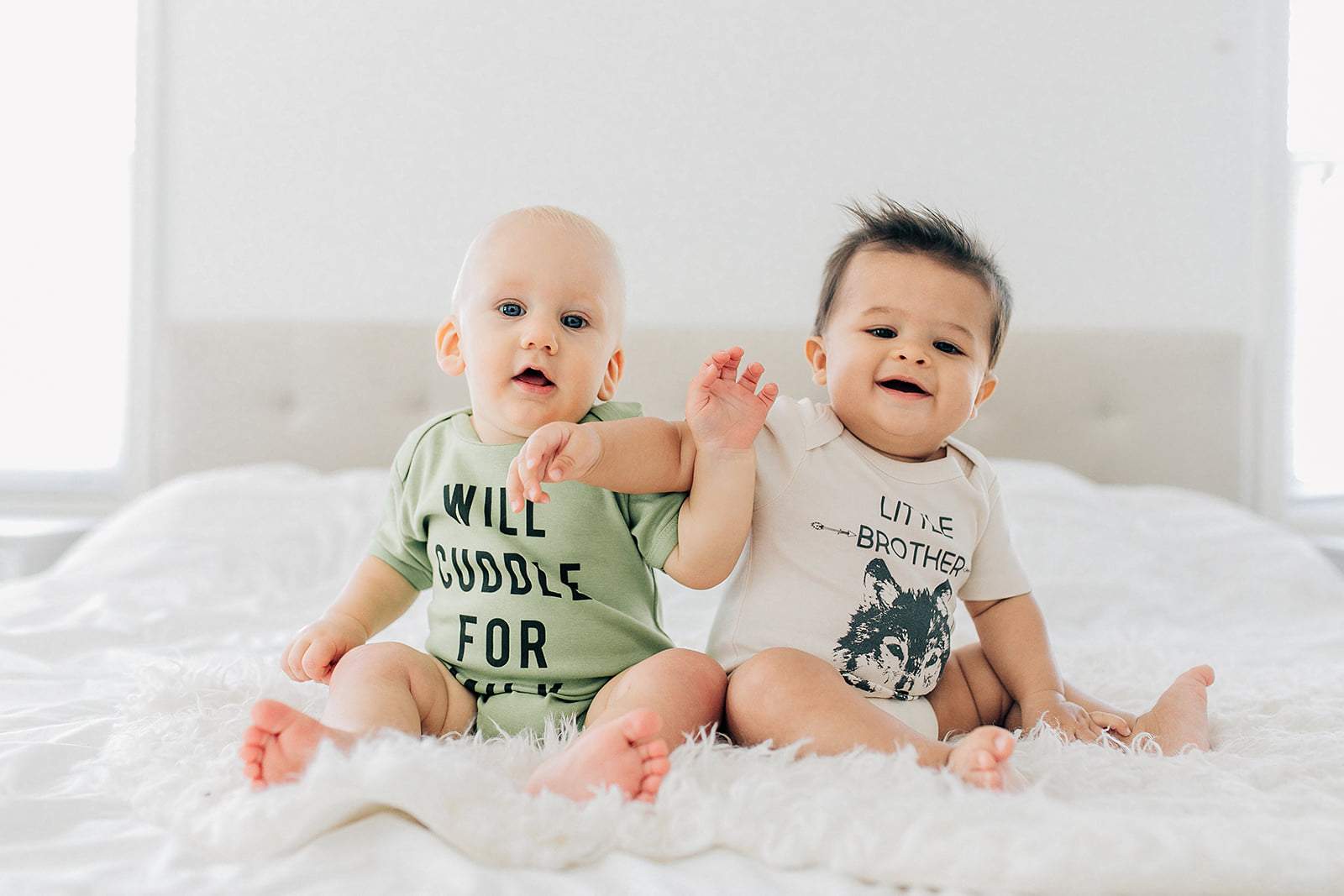 Little Brother Wolf Organic Baby Onesie®