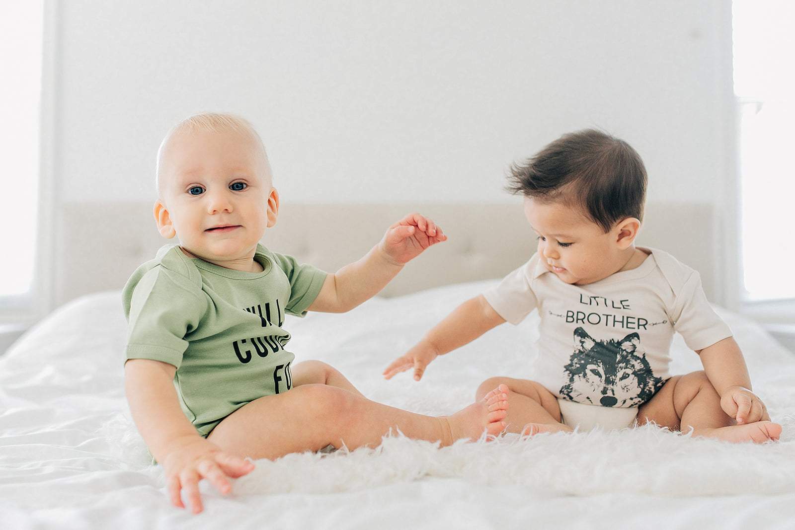 Little Brother Wolf Organic Baby Onesie®