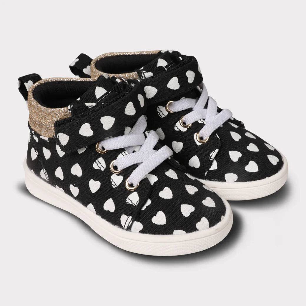 Sam Girls Crib Hook & Loop Shoe