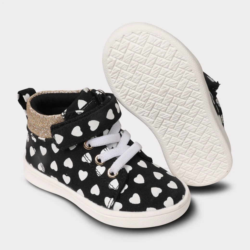 Sam Girls Crib Hook & Loop Shoe