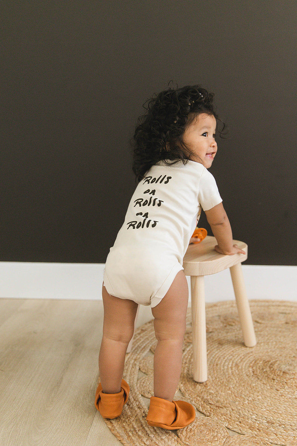 Sushi Rolls on Rolls on Rolls Organic Baby Onesie®