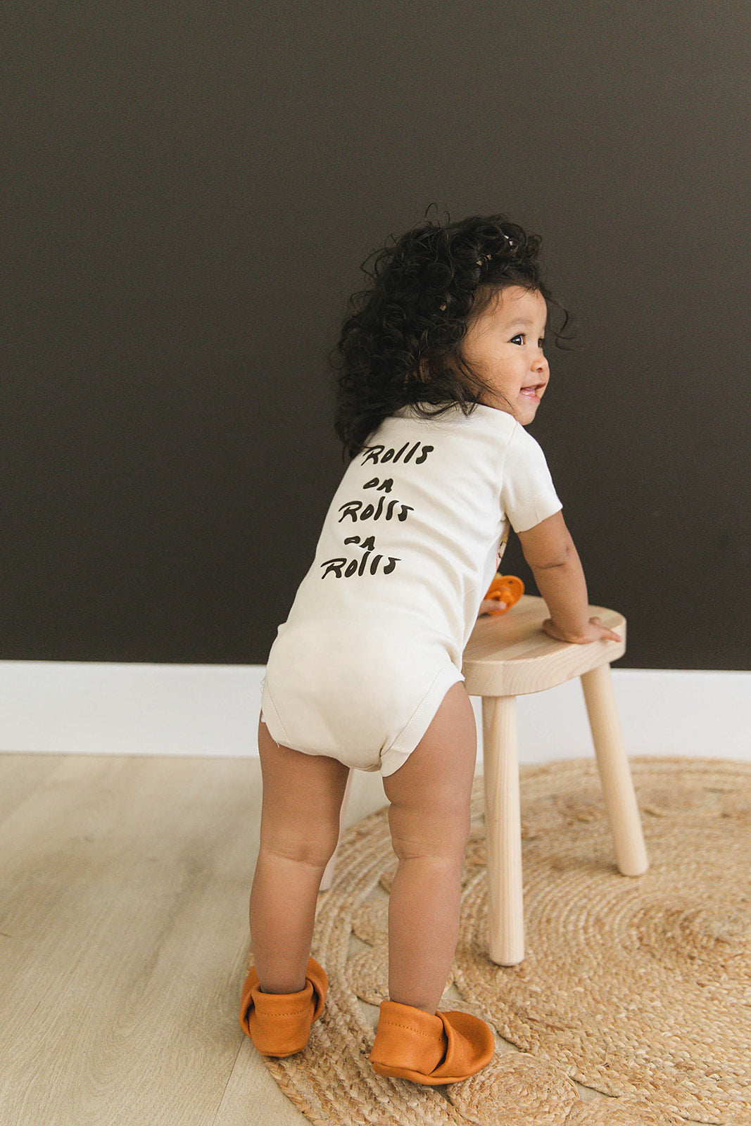 Sushi Rolls on Rolls on Rolls Organic Baby Onesie®