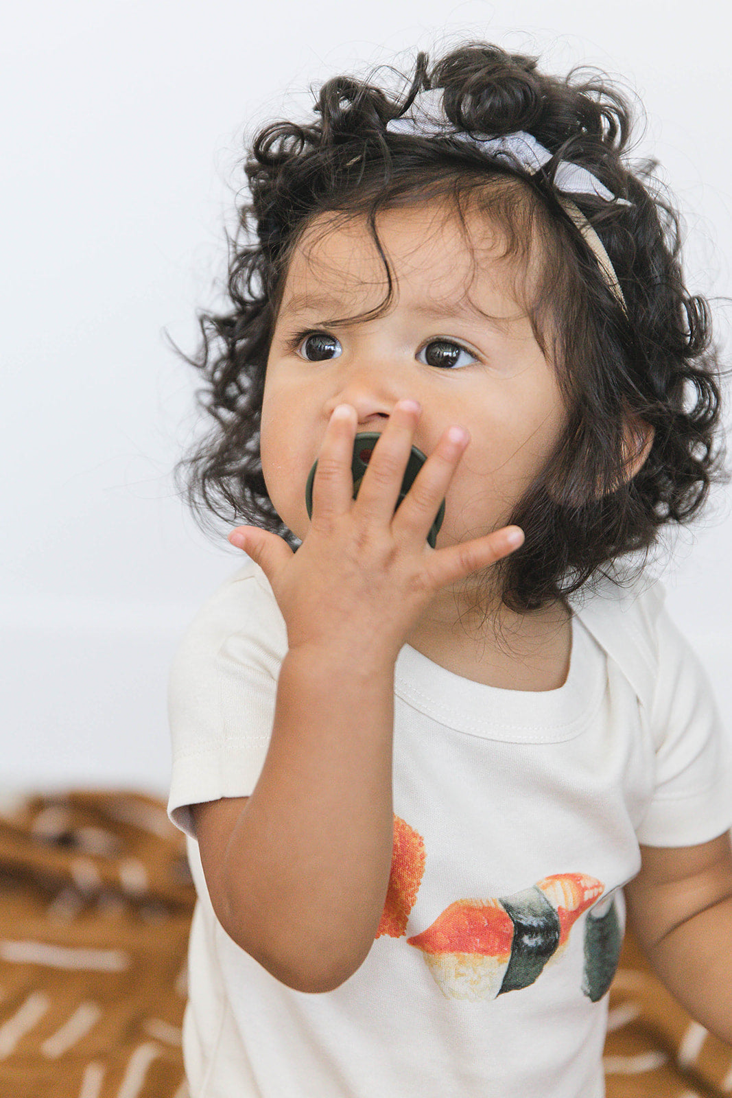 Sushi Rolls on Rolls on Rolls Organic Baby Onesie®