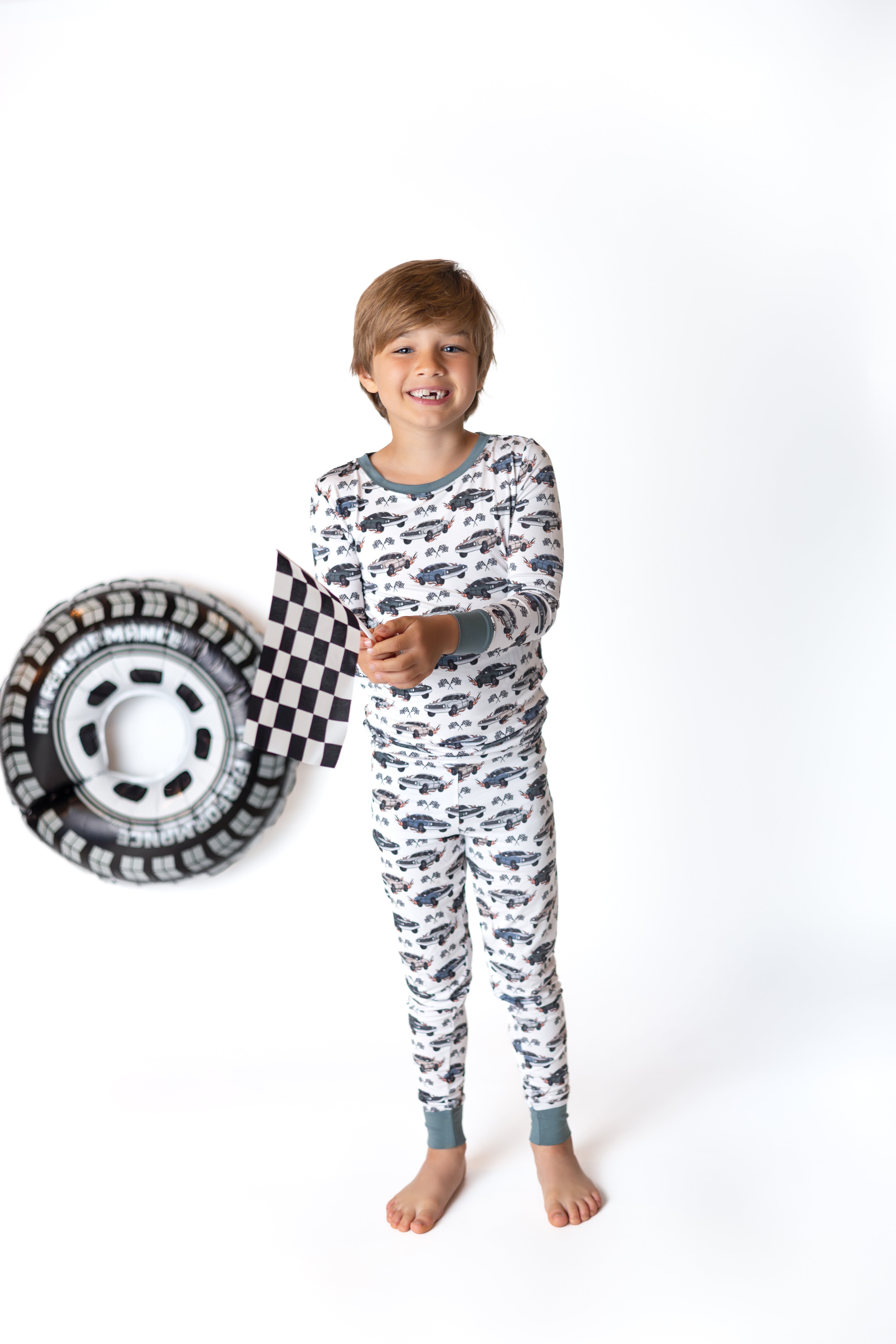Blazin' Cars | Two Piece Pajama Set