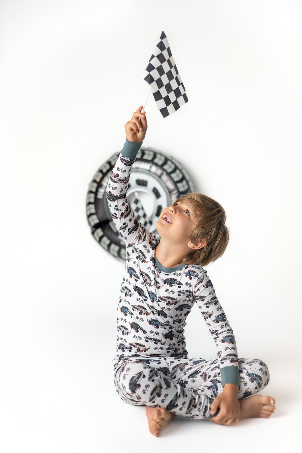 Blazin' Cars | Two Piece Pajama Set