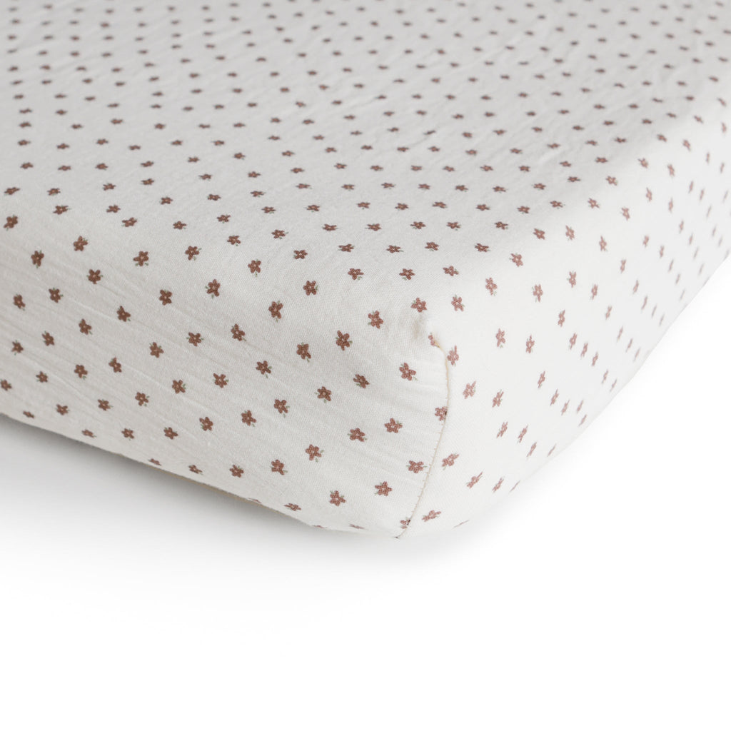 Mini Muslin Crib Sheet