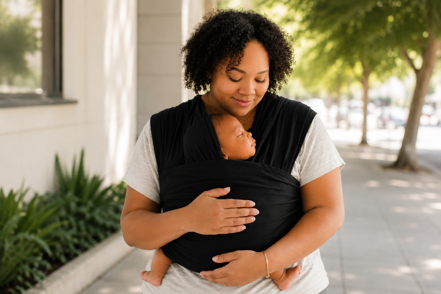 Baby K'tan Breeze Baby Carrier | Black