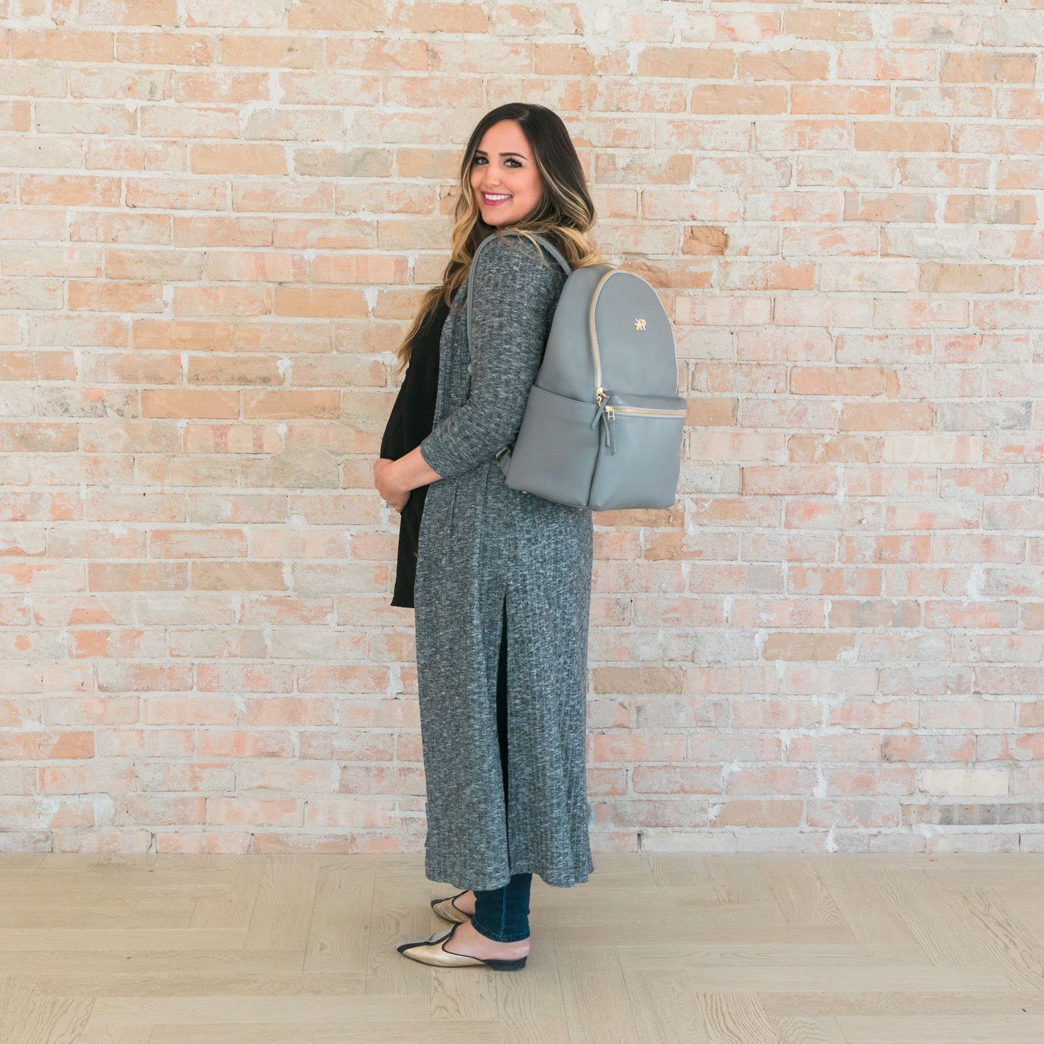 Stone Classic City Diaper Bag II