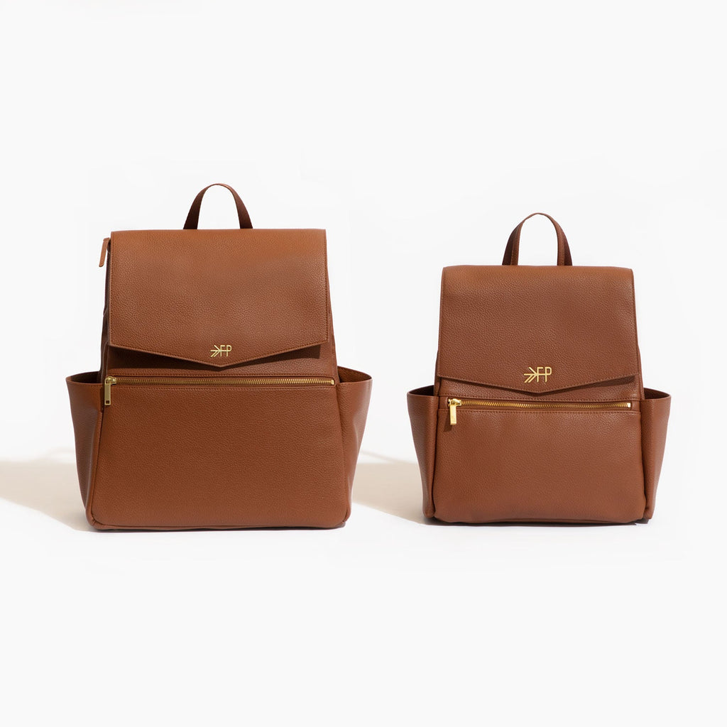 Cognac Mini Classic Diaper Bag II