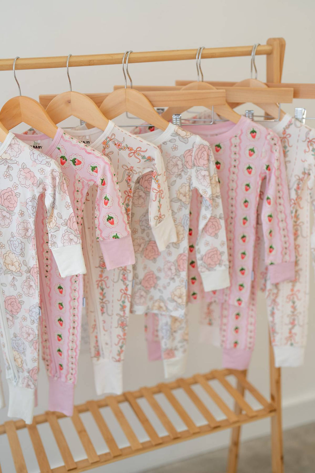 Blue Pastel Floral | Two Piece Pajama Set