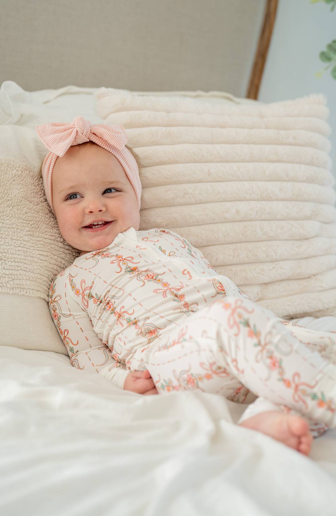 Spring Floral Garland Zippy