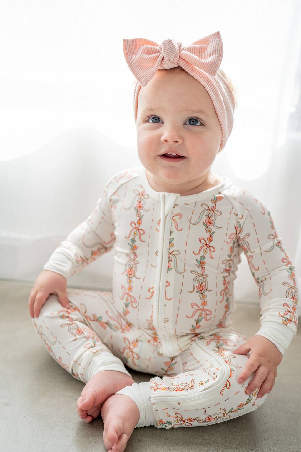 Spring Floral Garland Zippy