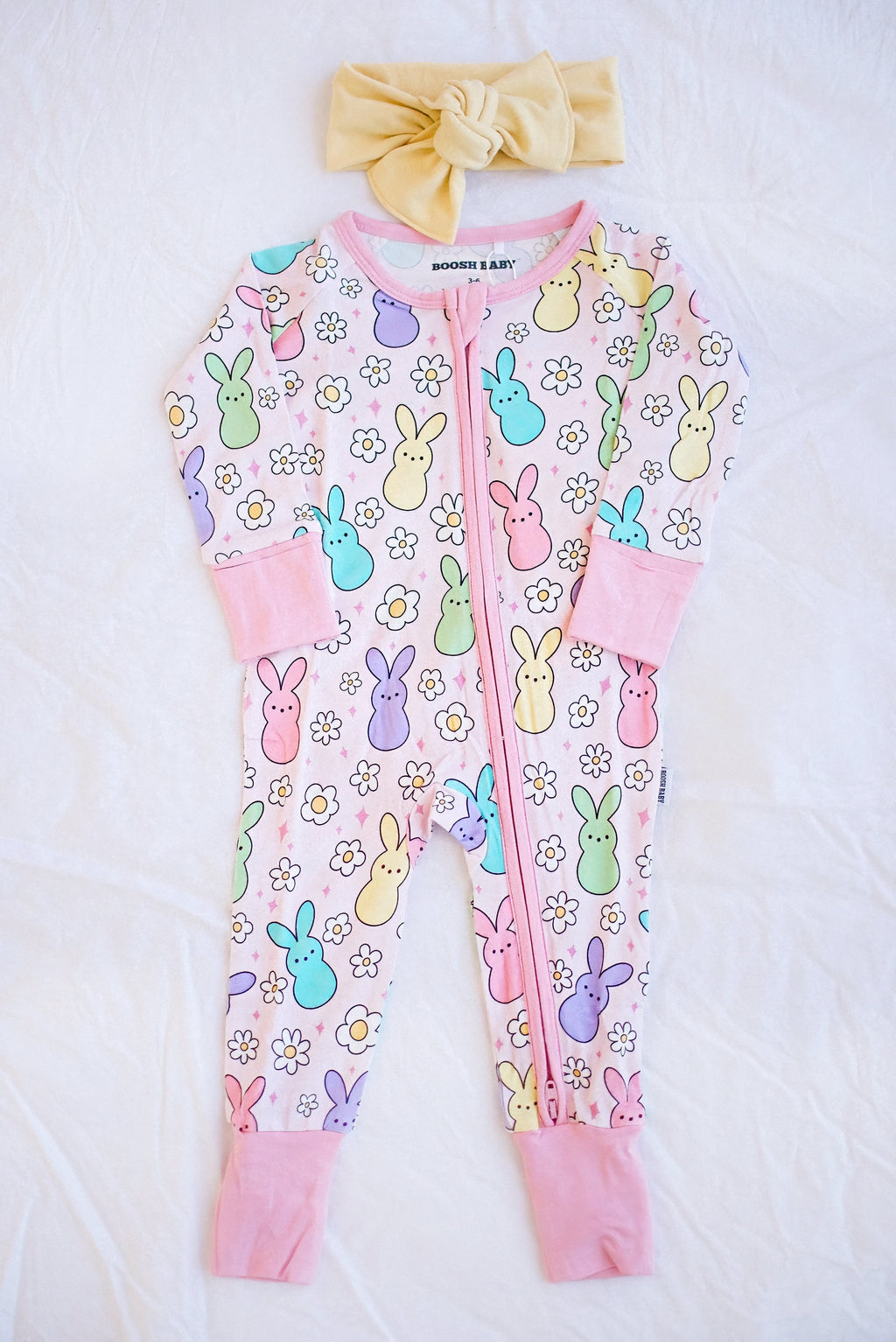 Easter Peeps | Bamboo Convertible Zippy Romper