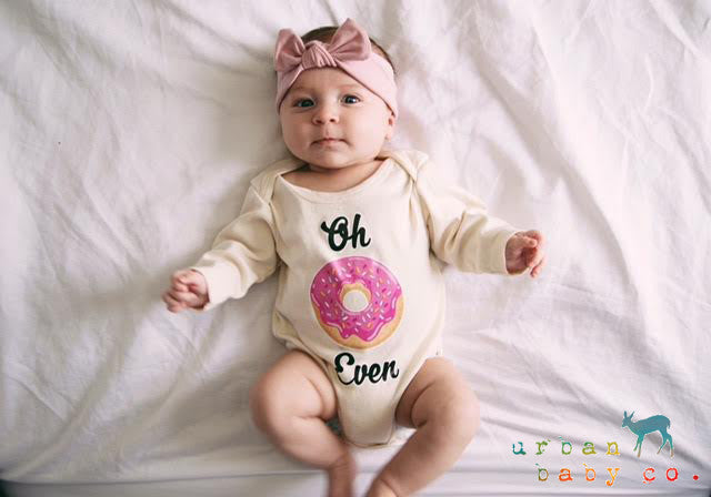 Oh Don't Even Donut Organic Baby Onesie®