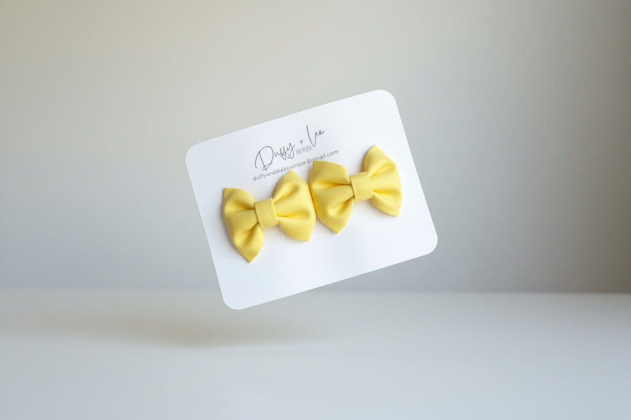 Pigtail Hair Bows