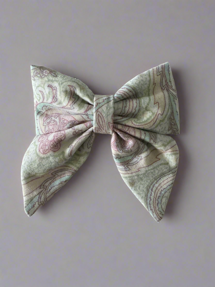 Handmade Fabric Sailor Bow