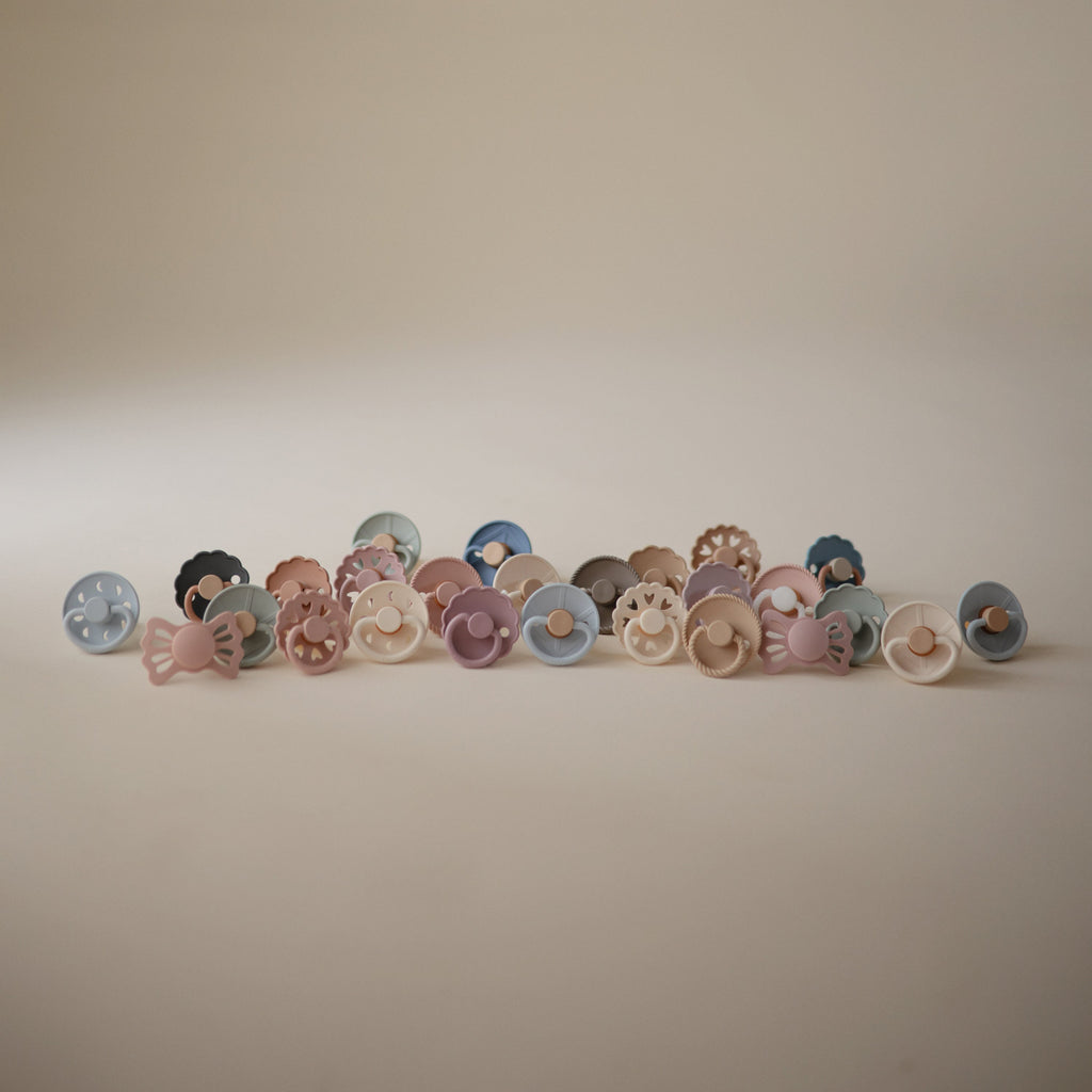 FRIGG Natural Rubber Pacifier 6-Pack