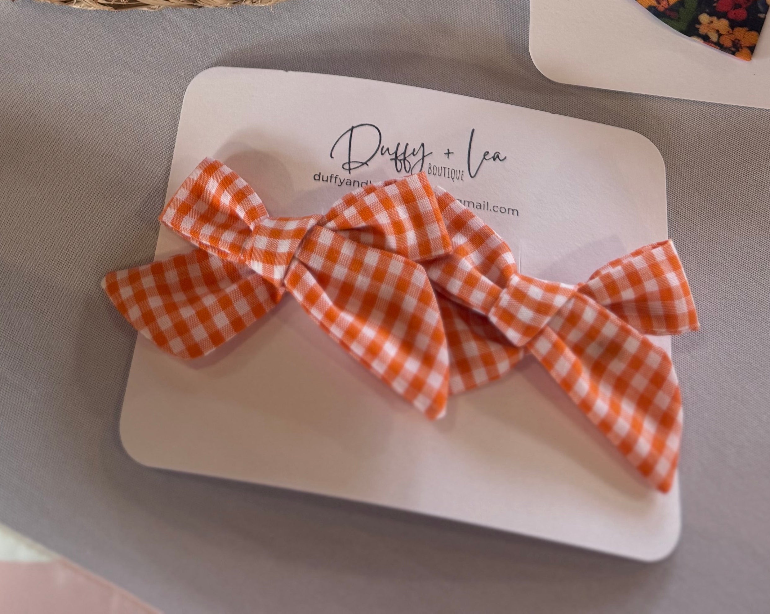 Hand Tied Pigtail Bows