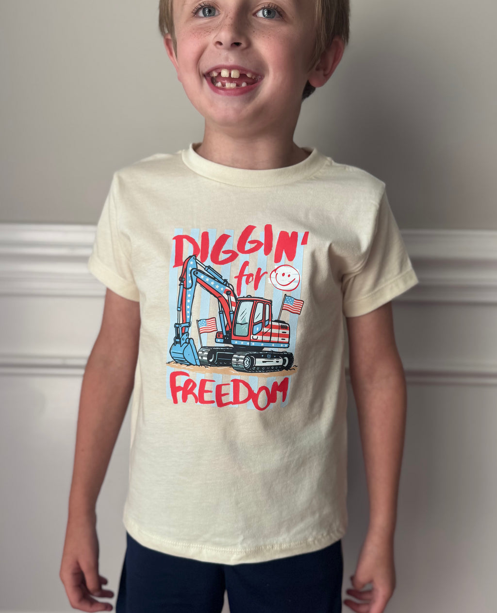 Digging For Freedom Graphic T-Shirt