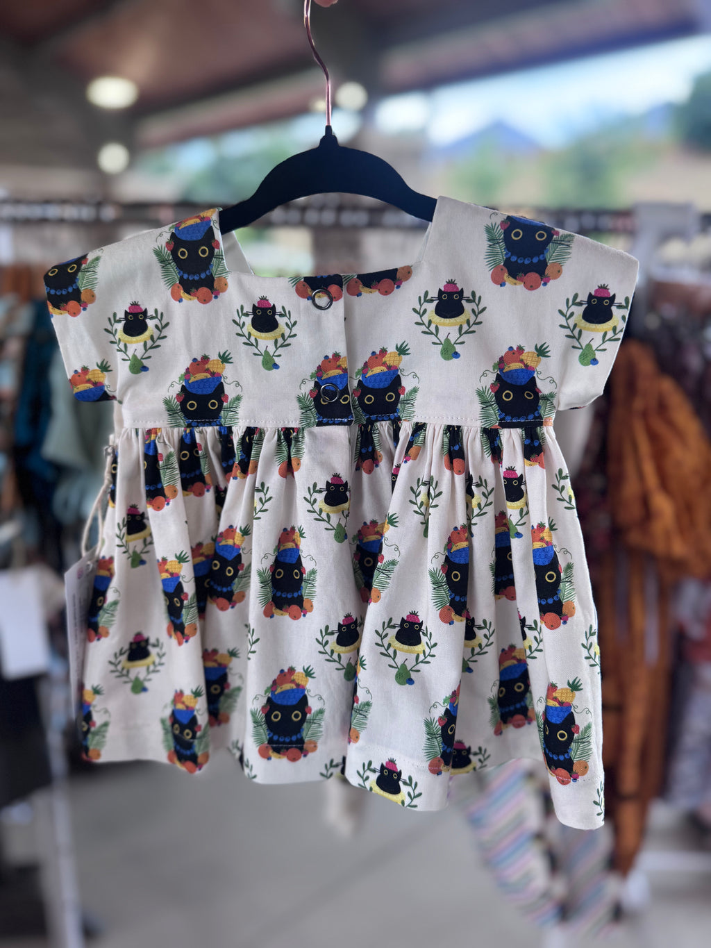 Furruit Platter Infant Dolman Sleeve Dress