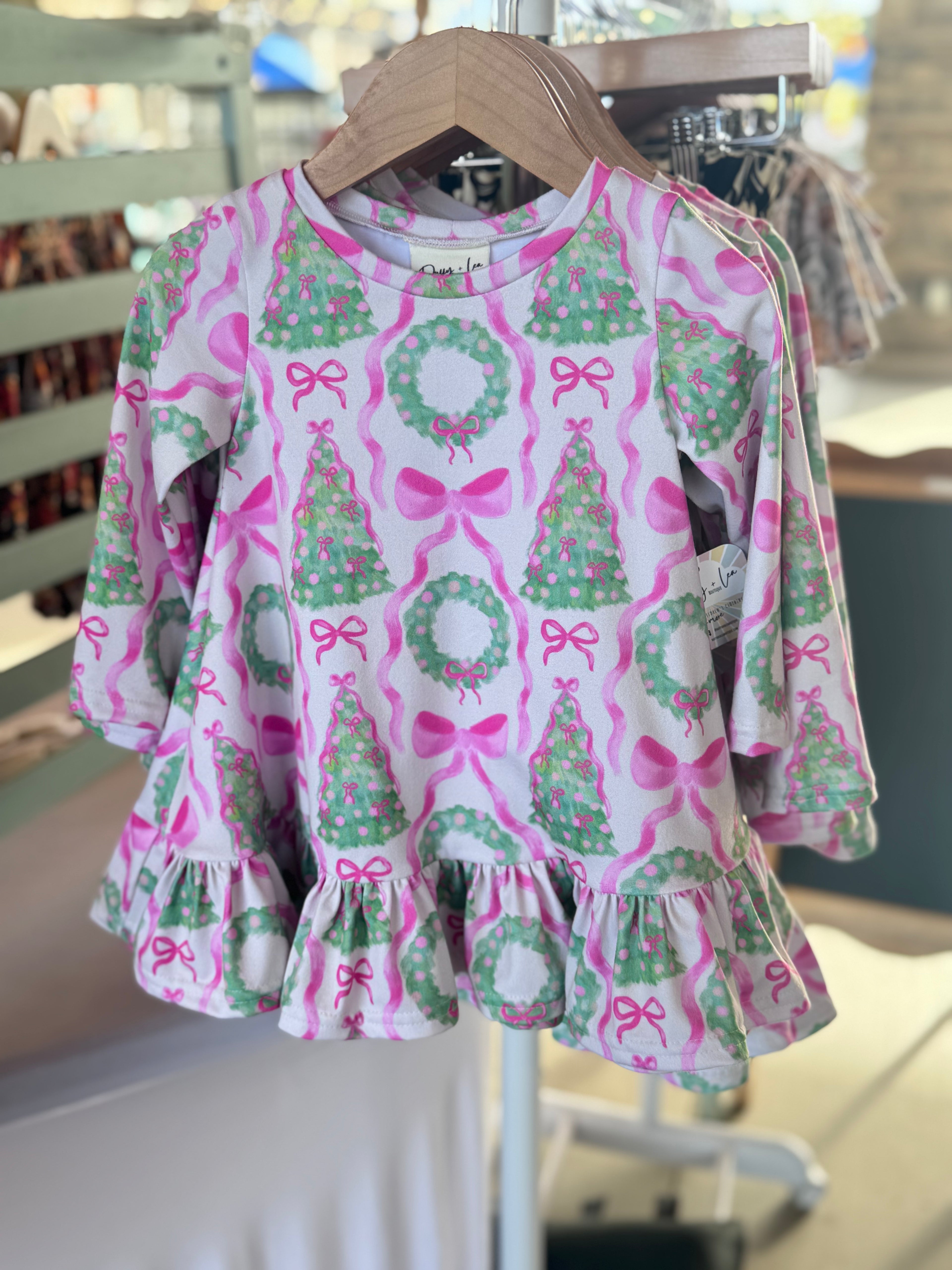 Coquette Christmas Dress