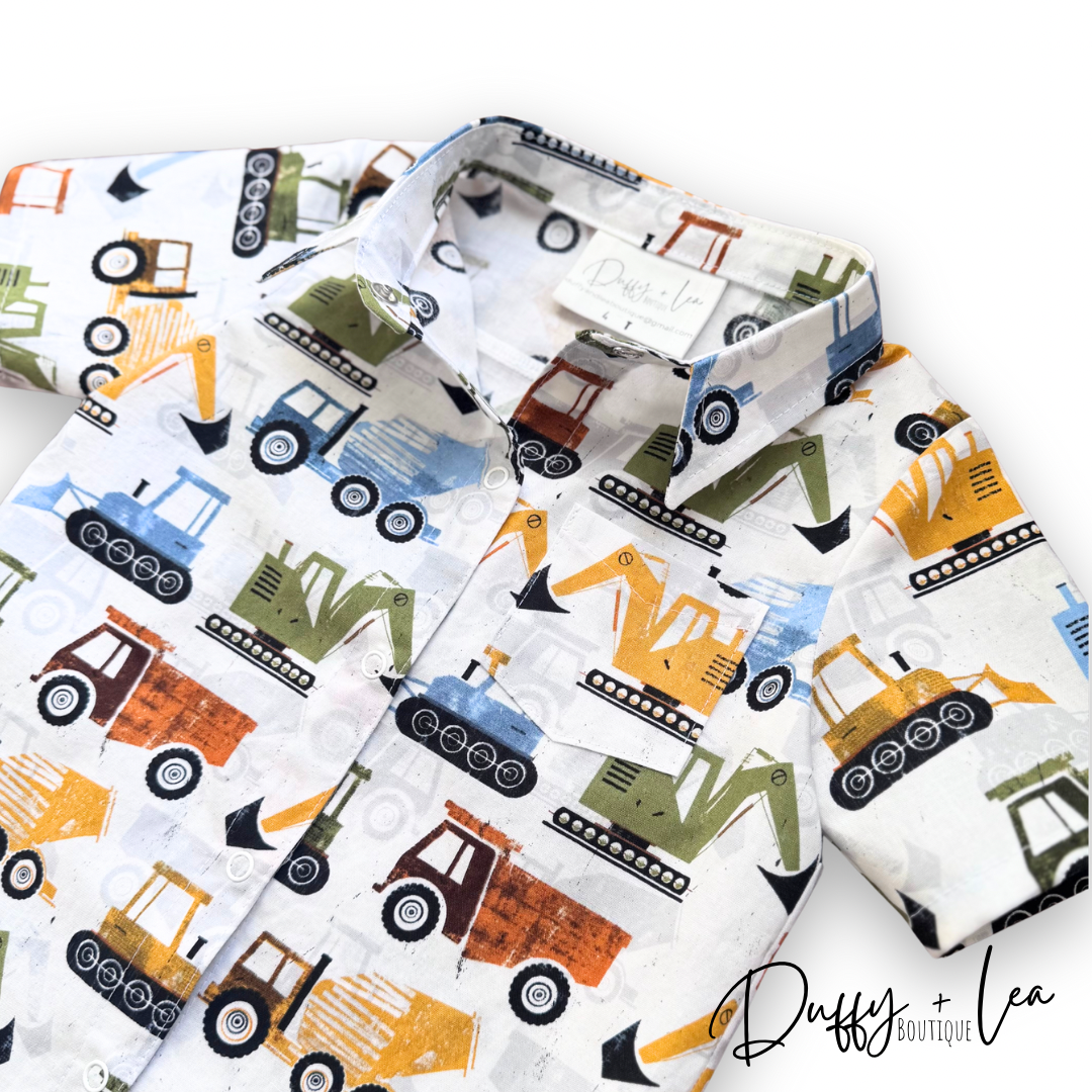 Construction Crew Snap Down Shirt