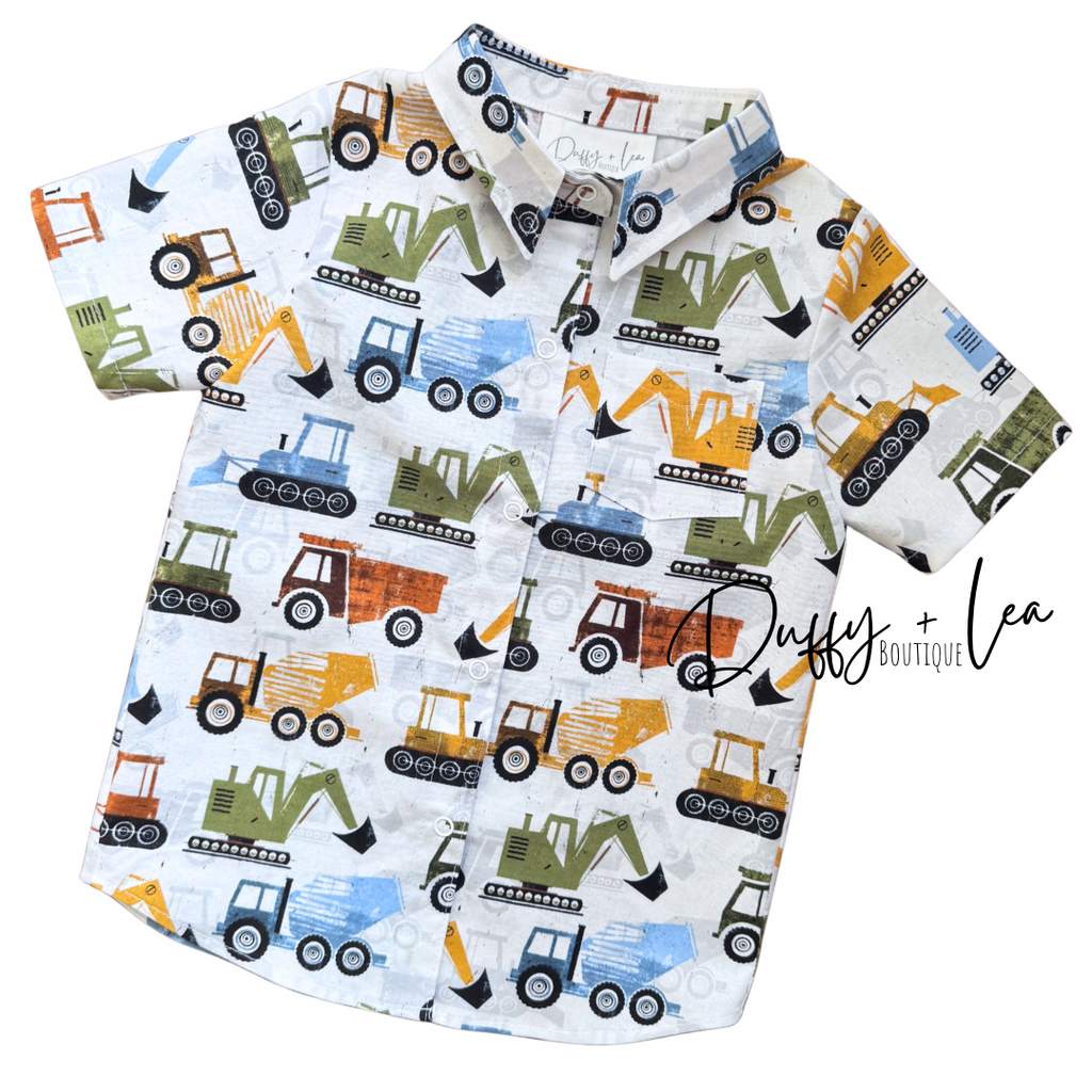 Construction Crew Snap Down Shirt