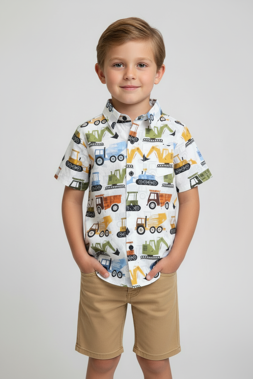 Construction Crew Snap Down Shirt