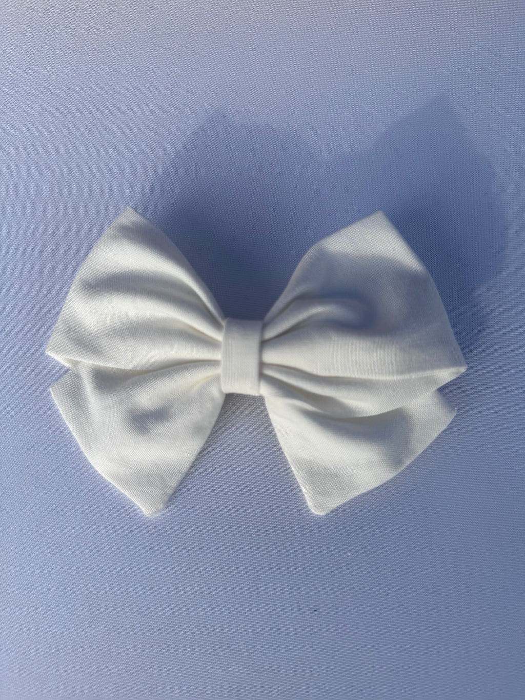 Large Handmade Fabric Hair Bow